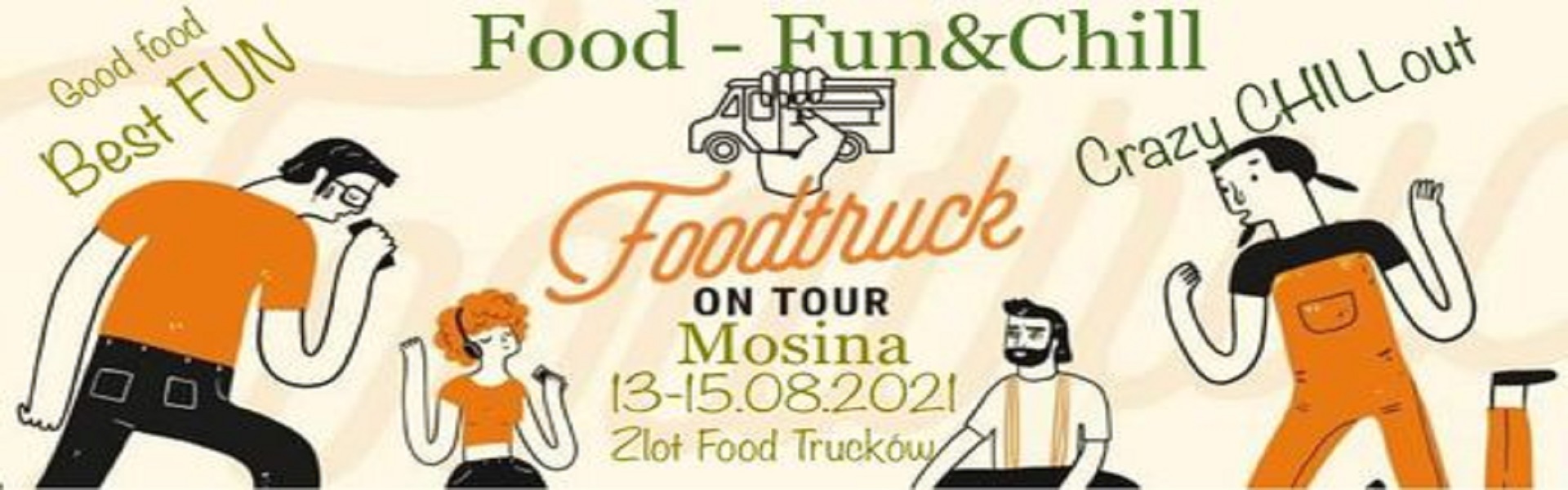 Foodtruck on Tour w Mosinie banner