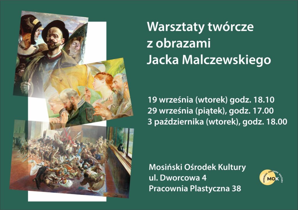 Twórcze warsztaty z obrazami Jacka Malczewskiego